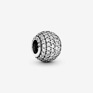 Pandora charm cubic zirconia crystals